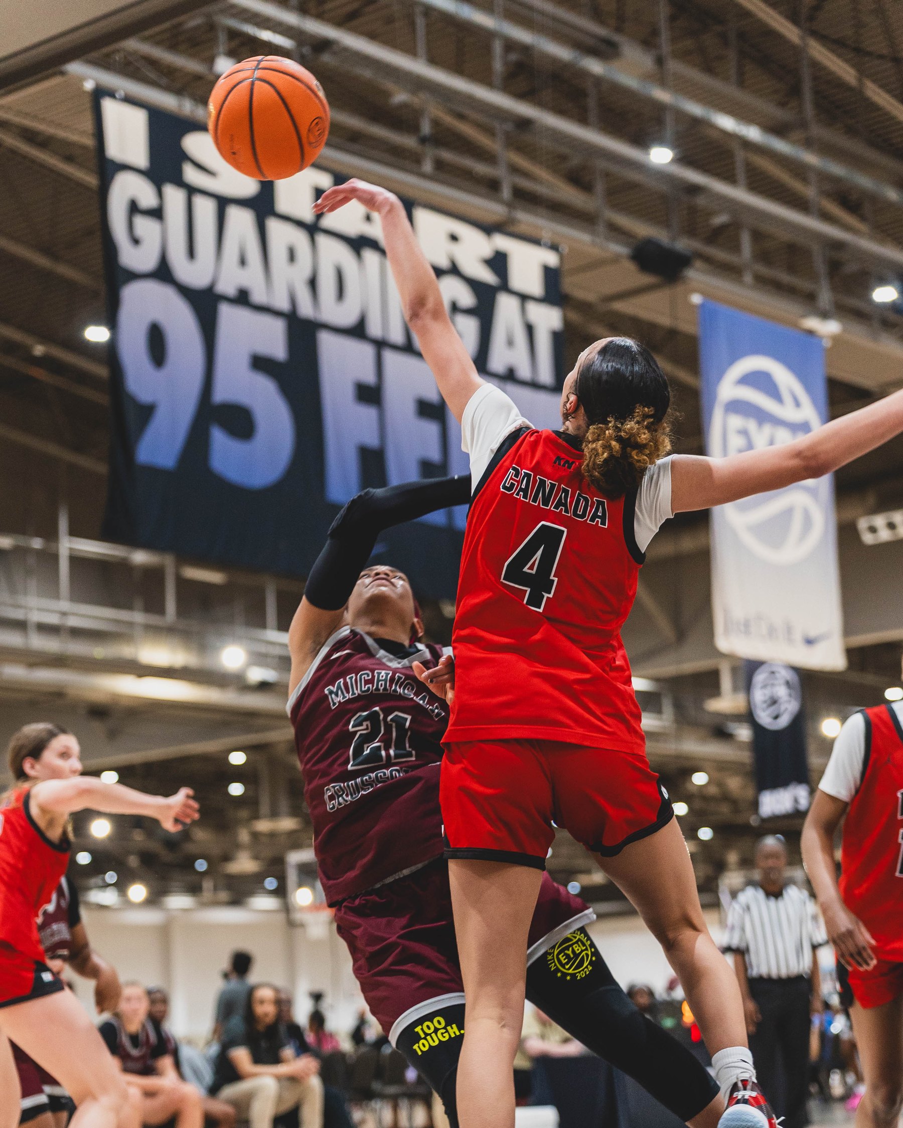 Nike EYBL action
